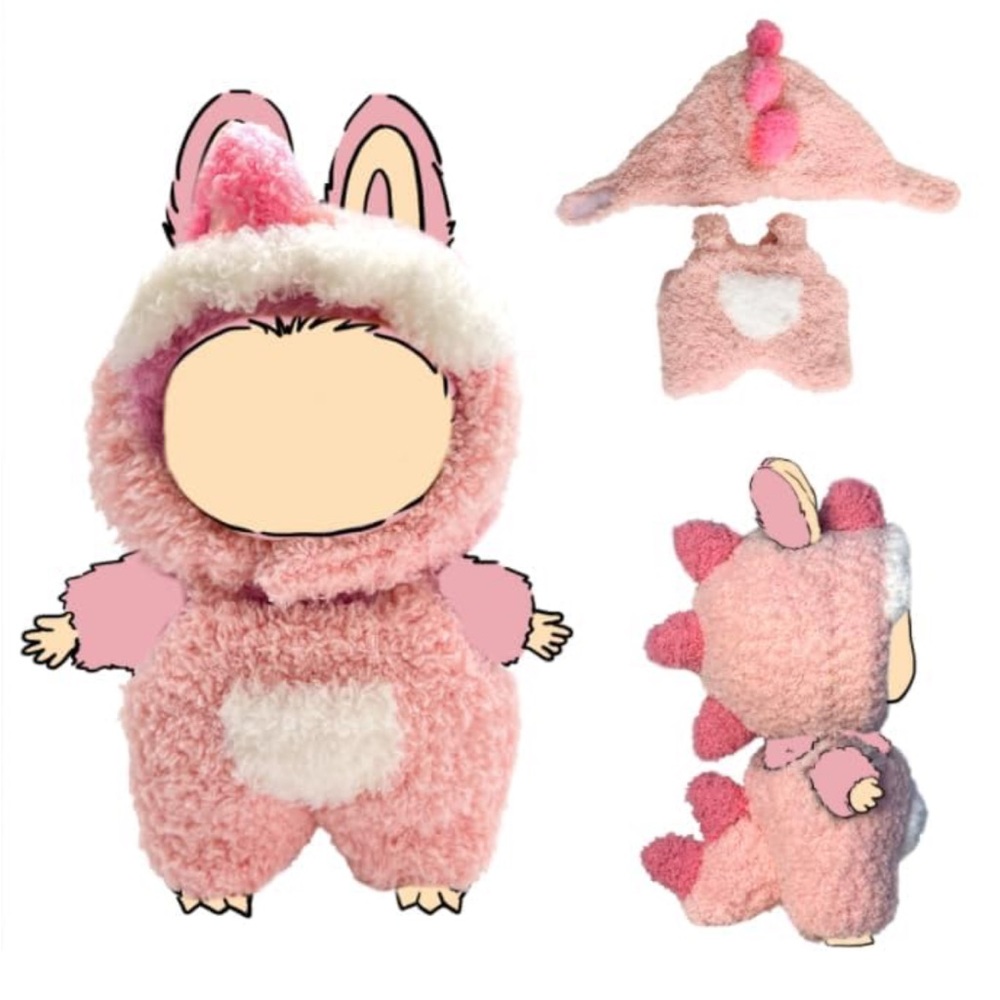 Labubu costume outfit dinosaur kawaii - Picture 3 of 10